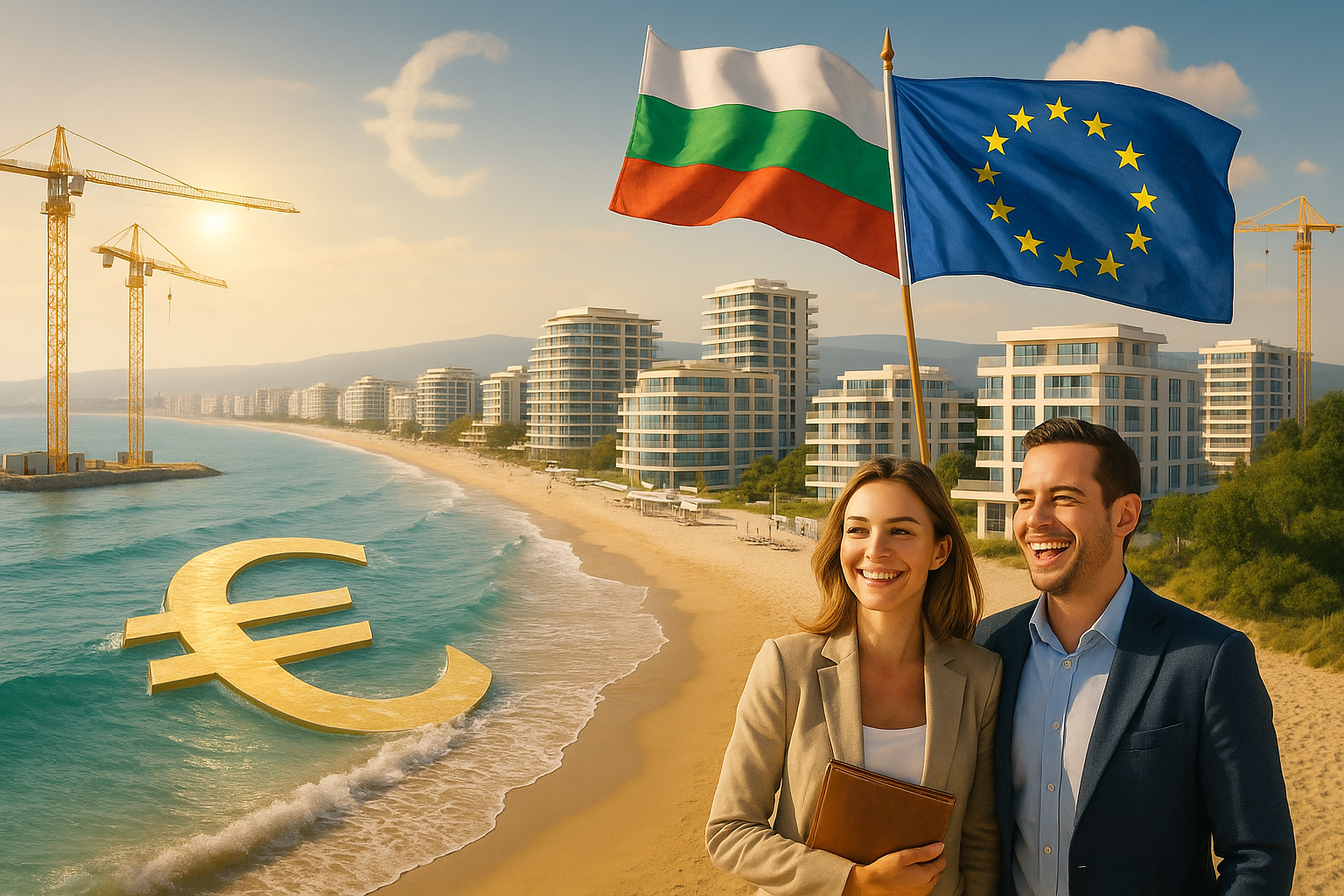България се присъединява към еврозоната: Златна възможност за инвеститорите в недвижими имоти по Черноморието