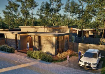 Вили на един етаж с 3 спални в местност Ален Мак