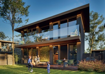 Двуетажни вили в местност Ален Мак