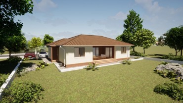 Новый дом в деревне Изгрев