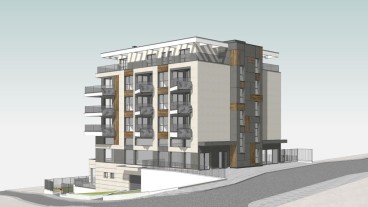 Нова сграда с апартаменти, магазин и офис в м-т Ален Мак