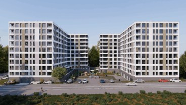 Newly built one-bedroom apartment in Kaysieva Gradina district