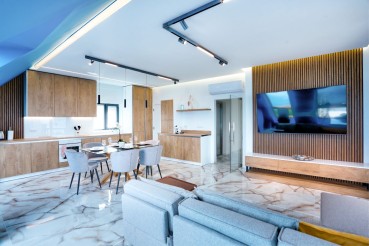 Luxuriöse Vier-Zimmer-Wohnung zur Miete im Galata-Viertel