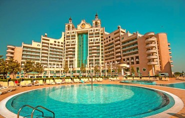 Drei-Zimmer-Apartment im Sunset Resort-Komplex in Pomorie