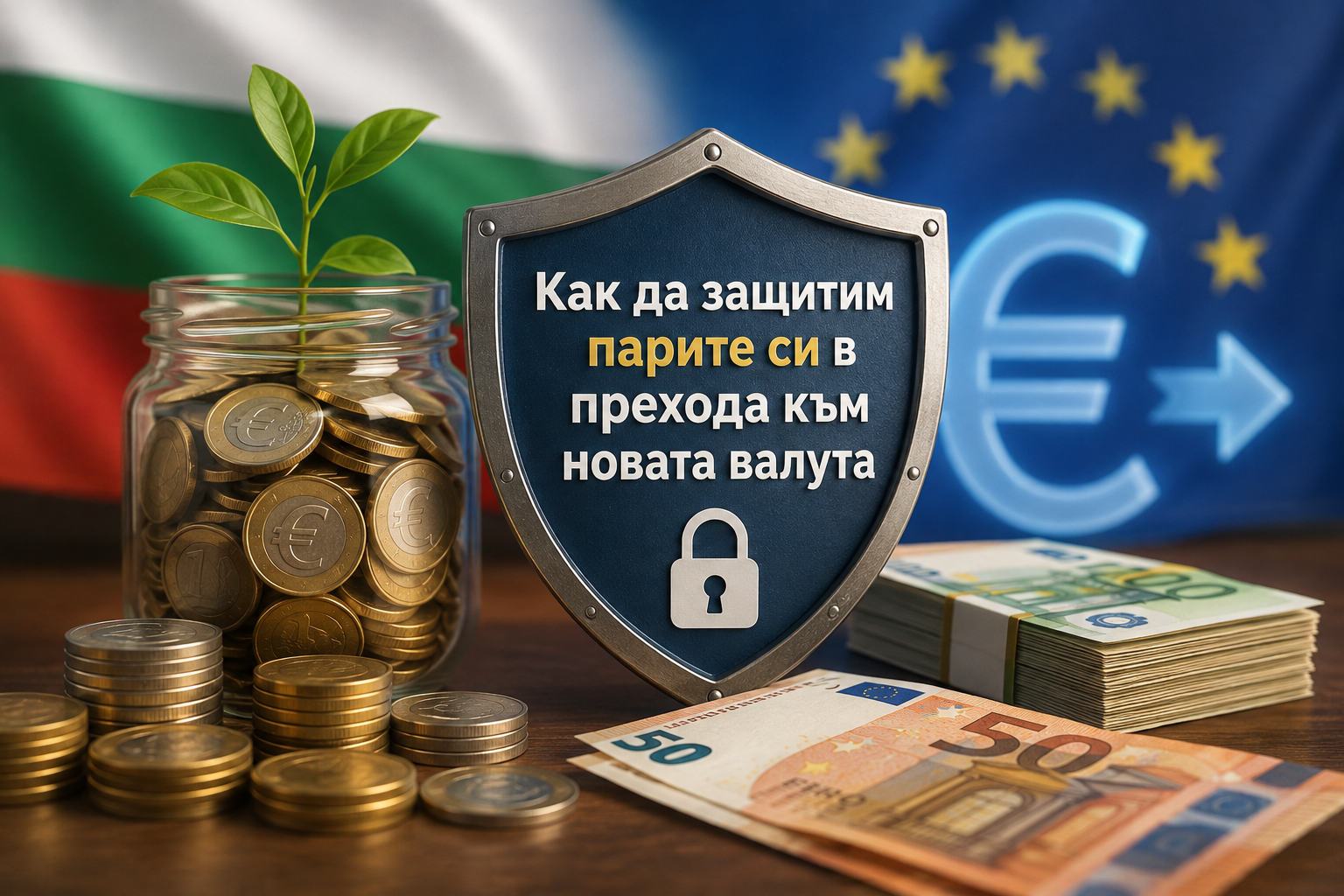 Как да защитим парите си в прехода към новата валута